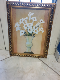 Quadro vaso con fiori