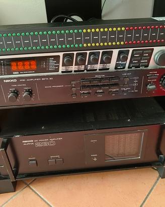 Impianto Hi-Fi completo nikko