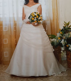 Vestito da sposa sartoriale made in Italy