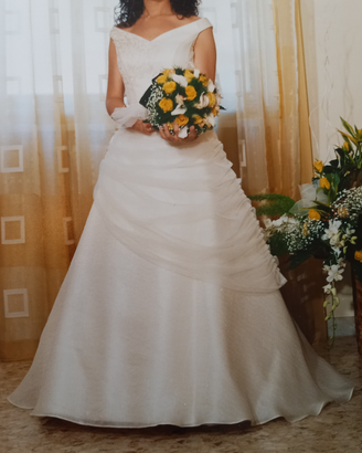 Vestito da sposa sartoriale made in Italy