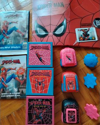 4 Spiderman mc Donald's happy meal