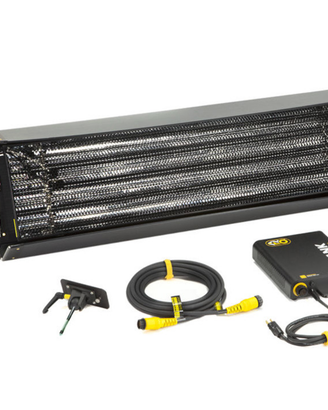 2x KINO FLOW 4x120 lampade professionali