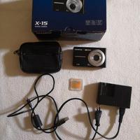 Macchina fotografica olympus x-15