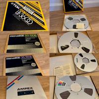 Bobine Nastri Registratore Revox Nagra Studer hifi