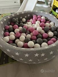 KiddyMoon 90X30cm/200 Palline Piscina di Palline