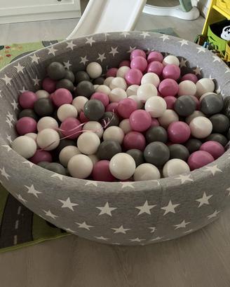 KiddyMoon 90X30cm/200 Palline Piscina di Palline
