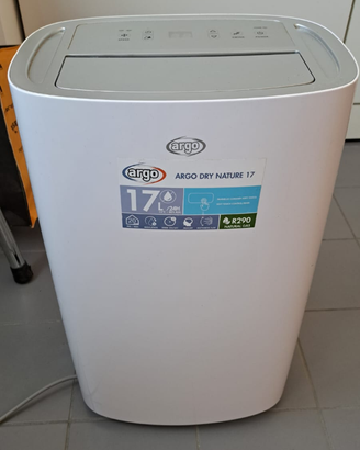 ARGO DRY NATURE 17 DEUMIDIFICATORE, con Timer, 17