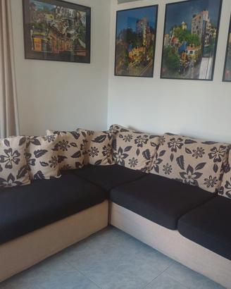 Divano a L 265x220 sfoderabile - prov. Como