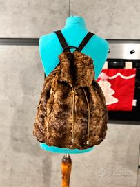 Zaino in visone femmina , nuovo