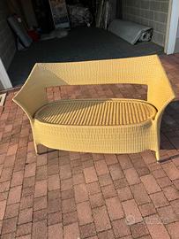 salottino da esterno e panchina