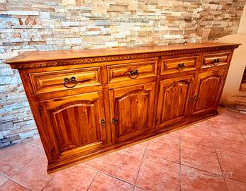 mobile soggiorno legno massello