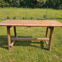 Tavolo giardino in Larice massello