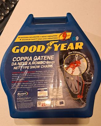 Catene da neve Goodyear G9, misura 095, mai usate