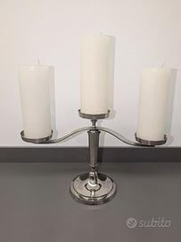 Candelabro inglese silver plated anni '40-'50