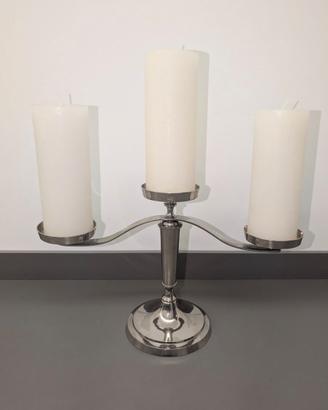Candelabro inglese silver plated anni '40-'50