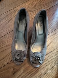 Scarpe con tacco Nero Giardini e scarpe con strass