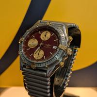 breitling chronomat burgundy