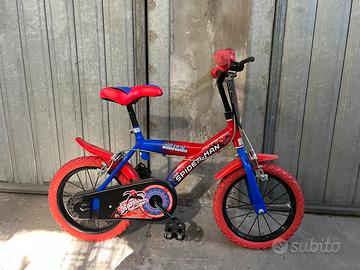 Bicicletta bambino tema Spiderman