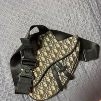 Borsa saddle dior, monospalla
