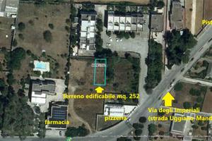 Terreno edificabile mq. 252