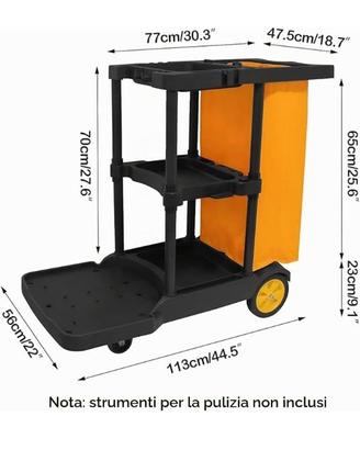 Carrello pulizie