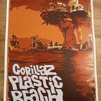 poster Gorillaz Wallart Stampa Decorazione Vintage