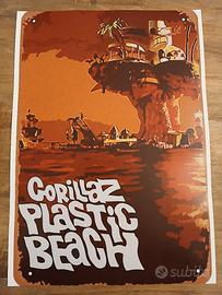poster Gorillaz Wallart Stampa Decorazione Vintage