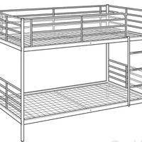 letto a castello IKEA Tromso