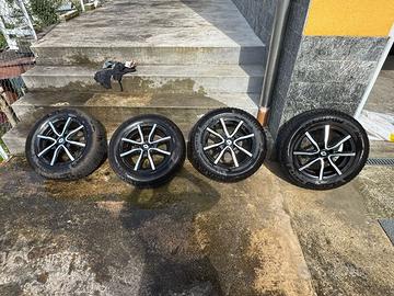 GOMME INVERNALI MICHELIN 185/65 R 15 e CERCHI CLIO