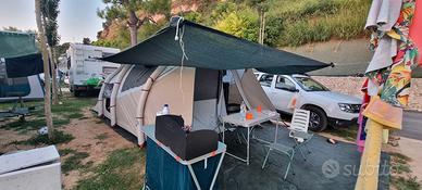 tenda 4 posti piu attrezzatura completa