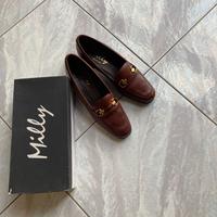 Mocassino donna in pelle