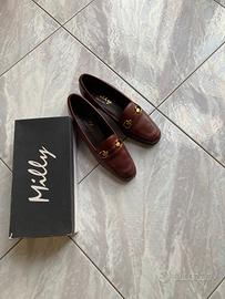 Mocassino donna in pelle