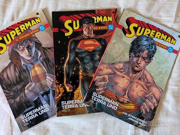 SUPERMAN TERRA UNO SERIE COMPLETA VOL 1-2-3