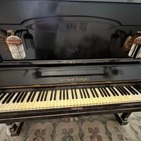 🎹 Pianoforte verticale d’epoca Carl Hardt – Stutt