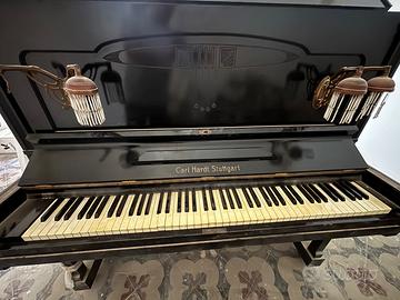 🎹 Pianoforte verticale d’epoca Carl Hardt – Stutt