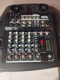 Cassa gemini completa di mixer e cavi