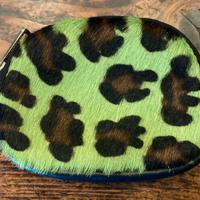 Borsellino Amarillo leopardato con pelo