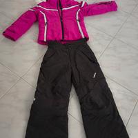 Tuta sci bambina 110 cm