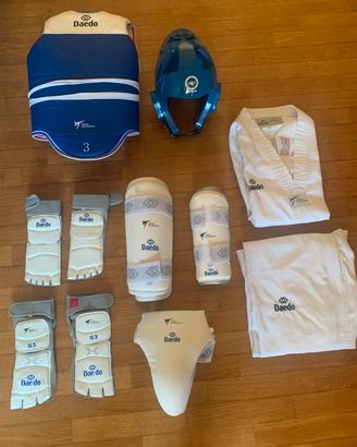 Kit Daedo completo Taekwondo