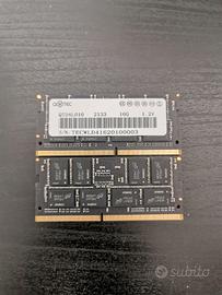 DDR4 So-dimm 2x 16 GB ( 2133 Mhz )