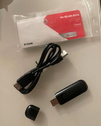 ADATTATORE WIFI USB DLINK CON PROLUNGA