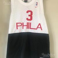 Canotta nba originale nike allen iverson phila