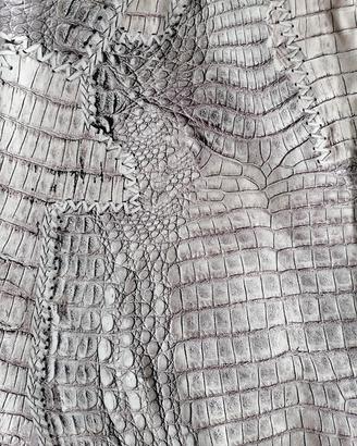 scampolo tessuto Roberto Cavalli coccodrillo