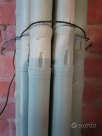 canne di bambù plastica 12 pezzi