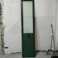 Portoncino alluminio con vetri taglio termico