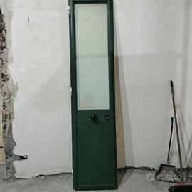 Portoncino alluminio con vetri taglio termico