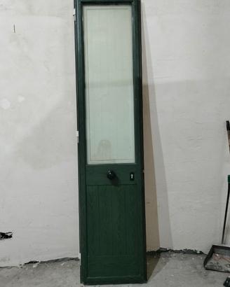 Portoncino alluminio con vetri taglio termico