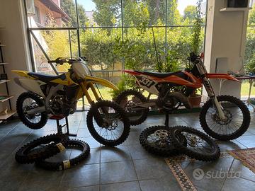 ktm sx 125 2017 + rmz 250 2019