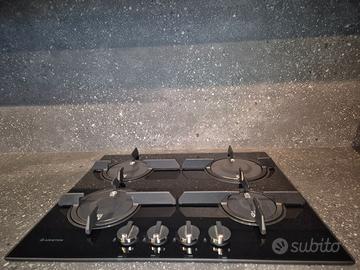 Piano cottura gas Ariston FTGHG 641 S/D/A/BK