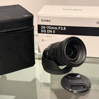 Sigma 24-70 2.8 art II sony